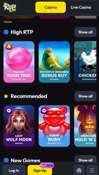 ReelsOn app preview